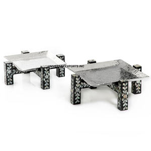 Juego de dos cuencos de chocolate Forma redonda Diseñador Nuevo cuenco dulce Clásico Elegante al por mayor Cuenco de chocolate de metal - Product Image 5