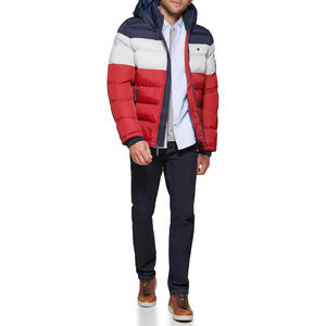 Chaqueta Acolchada Personalizada OEM para Hombre, Chaqueta de Invierno Cálida, Estilo Deportivo Informal, con Capucha, Acolchada, con Estilo Urbano, Talla Grande - Product Image 6