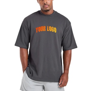 เสื้อยืดวินเทจผู้ชายสั่งทำพิเศษ ปี 2026 ผ้าคอตตอนเจอร์ซีย์เนื้อหนัก 270 กรัม ดีไซน์ซันเฟด ทรงหลวม 100% คอตตอน มีสินค้าพร้อมส่ง - Product Image 1