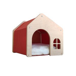 Abri intérieur contemporain pour animaux de compagnie au design moderne et élégant pour chats et chiens Mobilier confortable et chic pour animaux de compagnie pour la maison - Product Image 5