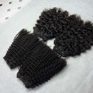 Paquetes rizados birmanos camboyanos de envío rápido, cabello humano crudo de proveedor de cabello vietnamita, cabello alineado con cutícula - Product Image 4