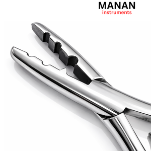 Pince à extensions capillaires de haute qualité en acier inoxydable, outil de sertissage pour micro-anneaux et nano-anneaux avec options personnalisables pour usage en salon - Product Image 3