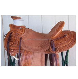 Sillín occidental ecuestre cómodo de alta calidad Fabricante mayorista de sillín occidental de caballo personalizado - Product Image 1