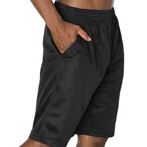 Nouveau short de sport à manches courtes avec logo personnalisé pour hommes, sports de basket-ball d'été, shorts de course à pied en maille respirante - Product Image 2