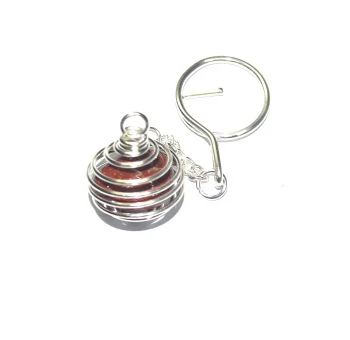 Supplier of Red Jasper Cage Keychain | Red Jasper Cage Keychain Wholesaler | Red Jasper Cage Keychain