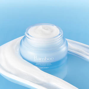 Crème apaisante BERGAMO Bamboo Penta-Hyal 50g, lotion pour le visage, ingrédients véganes, squalane, crème apaisante à l'eau pour usage domestique - Product Image 5