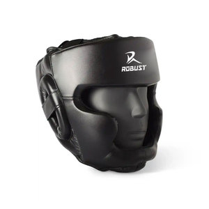 Protector de Cabeza de Boxeo Profesional, Último Modelo 2026, de Cuero, Ajustable, Transpirable, Hecho en Pakistán, Personalizable - Product Image 1
