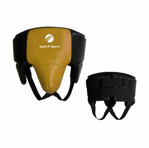 OEM Customized <b>Boxing</b> Groin Guard High Quality Latest Protective Guard 100% Genuine Leather for <b>Sparring</b> Training Groin Guard - Product Image 3