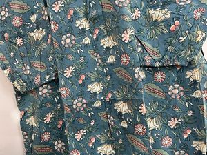 Robe Indienne Feuille Grise Bloc Imprimer Longue Robe Léger Confort Robe Jaipuri À La Main Partie Porter Robe Fille Collage Porter - Product Image 4