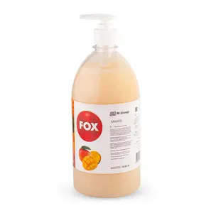 Savon liquide parfumé pour les mains "FOX mango" prix de gros produits de nettoyage pour la maison