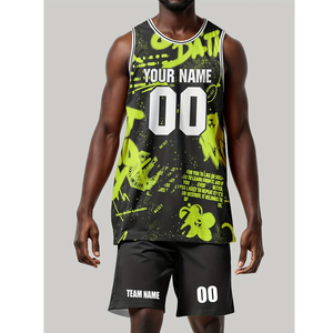 Uniforme de Baloncesto Personalizable 2025 para Hombre, Ropa Deportiva para Entrenamiento de Equipo, Cómodo, Transpirable y de Secado Rápido - Product Image 3