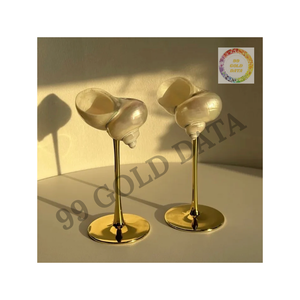 Verre à vin de coquillage fait à la main de luxe du Vietnam avec un artisanat exquis pour des repas élégants et des cadeaux - Product Image 3