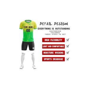 2025 Uniforme de fútbol al por mayor hecho en fábrica en Nuevo diseño Conjunto de ropa deportiva Entrenamiento Camiseta de equipos de fútbol original - Product Image 6