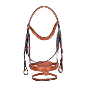 Bride en cuir marron de haute qualité | Fournisseur d'usine de bride de cheval fait à la main | Bride en cuir véritable de qualité supérieure - Product Image 4