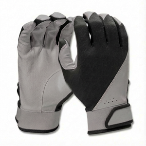 Premium Custom Design Velocity Baseball Gloves Wholesale Price Tactile Suede Palm Micro Vented Backing Softball <b>Batting</b> Gloves - Product Image 5