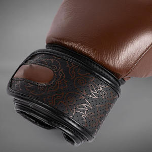 High Quality Unisex Synthetic <b>Leather</b> Boxing <b>Gloves</b> with Hook Loop Closure Breathable Lightweight Design for Sparring Fighting - Product Image 2