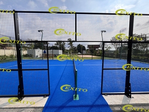 Pista de Pádel Panorámica de Color Personalizado EXITO con Tamaño Ajustable para Adaptarse a las Necesidades de Hoteles, Villas y Centros de Ocio - Product Image 3