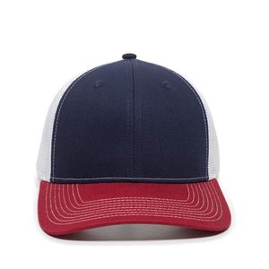 Casquettes à visière en polyester avec logo personnalisé de couleur unie vente en gros qualité meilleure mode chapeaux de camionneur au prix de gros pour la plage - Product Image 2