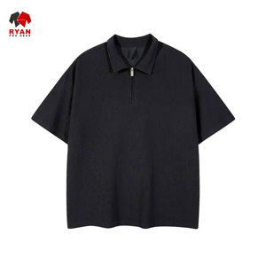 Chemises polo personnalisées Ryan Pro Gear pour hommes avec logo personnalisé, tissu respirant, design ODM - Product Image 6