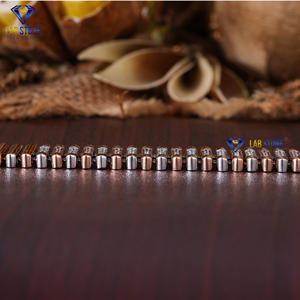 Bracelet diamant en or rose 18 carats Style classique 0.73 CT rond taille brillante CVD/HPHT IGI certifié pour cadeau de fête de fiançailles - Product Image 6