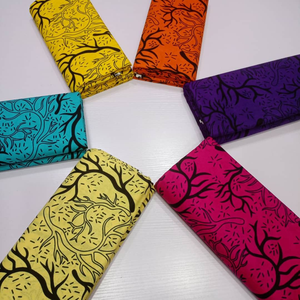 Haute qualité Togo hollande 100 pour cent coton imprimé à la cire africaine et tissu Ankara 6 mètres en vrac OEM pour robes et décoration intérieure - Product Image 5