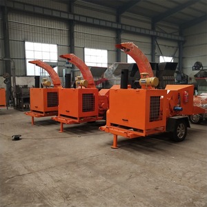 Déchiqueteuse à bois promotionnelle Alimentation automatique Moteur diesel Grande déchiqueteuse à bois Agriculture Chine Nouvelle déchiqueteuse à bois à vendre - Product Image 1