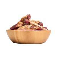 Friandises pour chiens en gros Meatyway : Bouchées de poulet et patate douce violette, riches en protéines, faibles en calories, supplément vitaminique, 100g/sac, pour l'hygiène dentaire