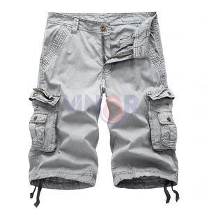 Pantalones Cortos Cargo Transpirables de Cintura Media para Hombre, de Alta Calidad Profesional, Talla Personalizada, Ropa Casual con Logotipo Personalizado, Diseño Sólido - Product Image 6