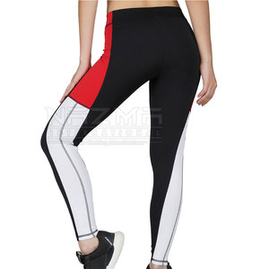 Leggings de yoga ecuestres para mujer personalizables sólidos de alta calidad pantalones de equitación activos ventilados de longitud completa - Product Image 3