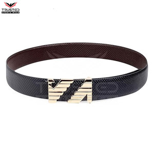 เข็มขัดหนังสีดำสำหรับผู้ชายเข็มขัดหนัง100% - Product Image 3