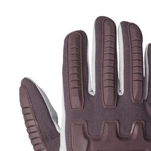 Guantes DE TRABAJO mecánicos TPR con pantalla táctil de impacto flexible y palma resistente al aceite para técnicos automotrices - Product Image 4
