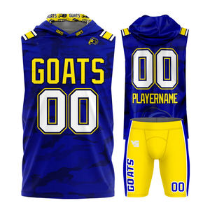 Custom 7v7 Football Uniform Sets Sublimation Jersey Shorts Breathable Stretch Fabric Eco-Friendly Anti-Bacterial Premium Team - Product Image 6