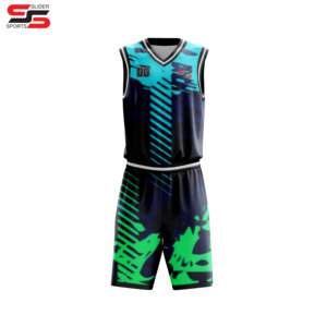 Camisa de uniforme de baloncesto y conjuntos cortos Fabricado en fábrica Nuevo diseño Impresión por sublimación Uniforme de baloncesto Uniforme de equipo deportivo - Product Image 1