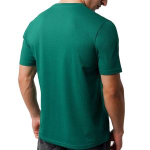 T-shirt col V grande taille sur mesure, haute qualité, longueur standard, 100% coton, t-shirt uni pour homme, services OEM - Product Image 5