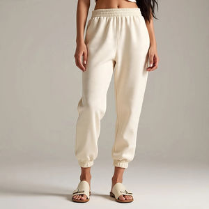 Pantalones Casuales de Mujer, Color Verde Sólido, Transpirables, Hechos Directamente en Fábrica, Diseño OEM Personalizado, MOQ Bajo, Talla XL para Invierno - Product Image 1