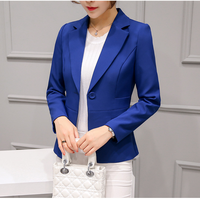 Femmes décontracté couleur unie à manches longues Blazers respirant coton ouvert devant tricot travail bureau Blazer veste simple boutonnage