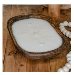 Bol à pâte en bois durable de qualité supérieure décor à la maison bougies de parfum faites à la main bougeoir personnalisé - Product Image 1