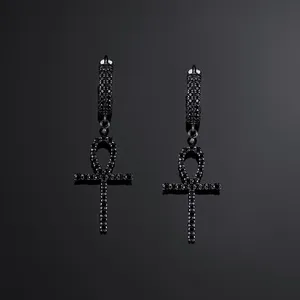 Pendientes de Aro de Plata de Ley con Diamantes Cultivados en Laboratorio Ecológicos para Uso Diario - Regalo Unisex para Fiestas - Product Image 3