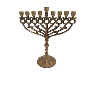 Pomegranate design menorah <b>candle</b> <b>holder</b> for Christmas decoration wedding centerpiece candlestick <b>holder</b> home tabletop decor - Product Image 1