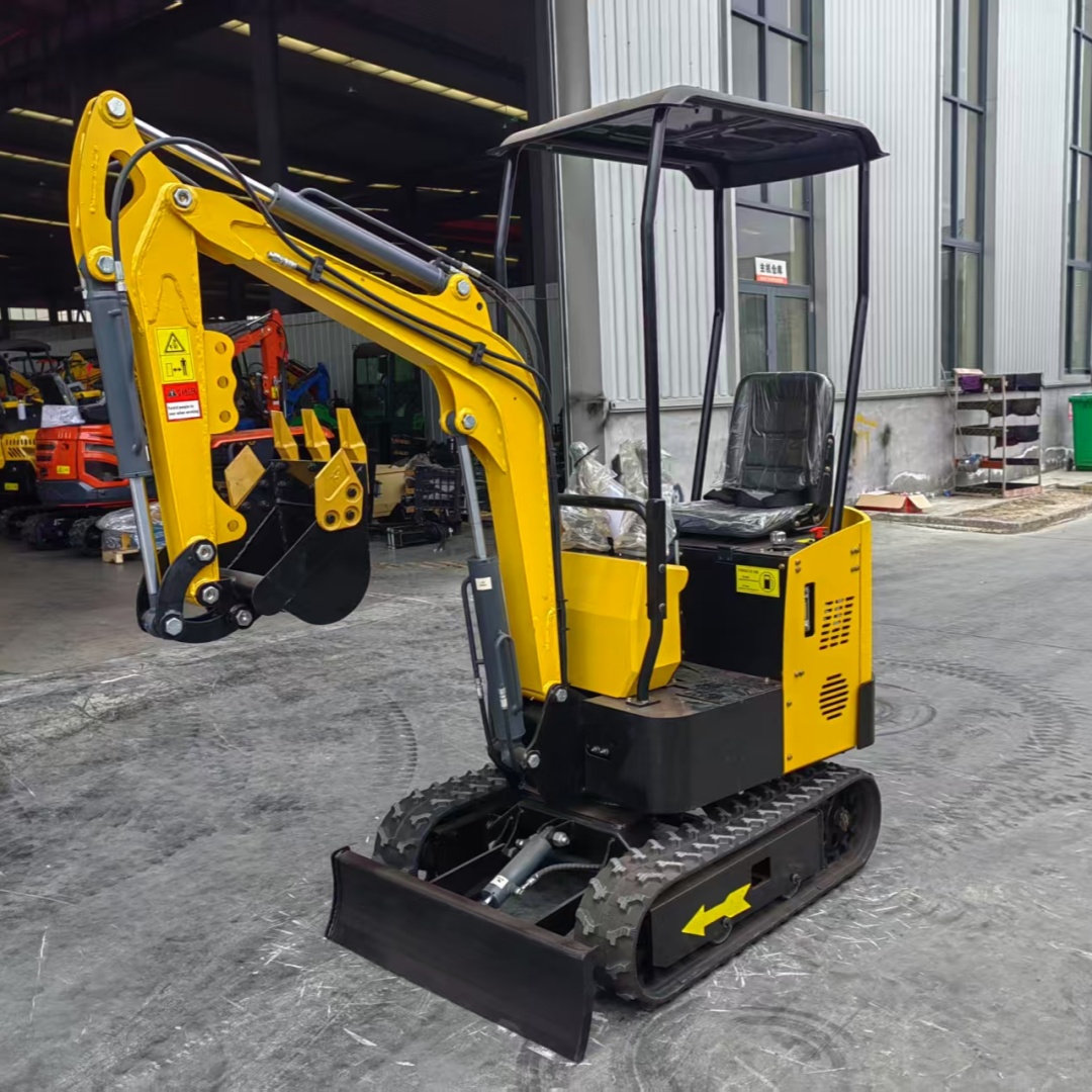 DP-10Pro 1 тонный компактный резиновый гусеничный экскаватор по заводской цене, мини-пеллеты с граблями по индивидуальному заказу