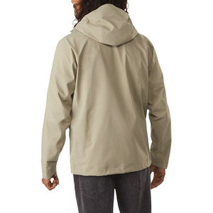 La mejor chaqueta de invierno ligera de concha suave para hombre, resistente al viento, impermeable, con cuello levantado, cierre de cremallera, transpirable, de talla grande, para exteriores - Product Image 2