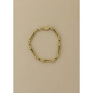 Vintage 14k Bezel Diamond Byzantine Bracelet Elegant Diamond Bracelets & <b>Bangles</b> Collection - Product Image 3