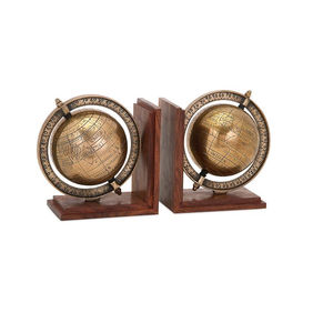 Fabricant professionnel en métal Designer Globe Book Serre-livres en couleur argent pour la décoration de la maison et du bureau Serre-livres personnalisés - Product Image 6