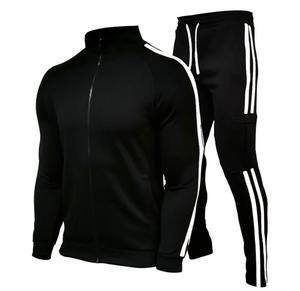 ชุดวอร์มผ้าฝ้าย100% ระบายอากาศได้ดีคุณภาพสูงของผู้ชายชุดวอร์มสั่งทำพร้อมการตัดที่สมบูรณ์แบบสำหรับฤดูหนาวขนาดใหญ่พิเศษ - Product Image 3