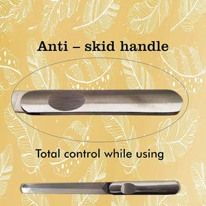 ตะไบเล็บสแตนเลสสองด้านแบบมืออาชีพเครื่องมือทำเล็บเท้าเครื่องมือทำเล็บมือเล็บเท้าดีไซน์แบนมีโลโก้ - Product Image 6