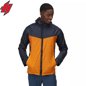 แจ็กเก็ตกันลมมีซิปของผู้ชายแจ็กเก็ตกีฬา100% น้ำหนักเบาออกแบบได้ตามต้องการ - Product Image 2