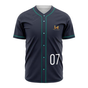 2026 New Top Stitched Breathable Anti Bacterial Quick Dry Baseball Jerseys Custom Adults Wholesale Plus Size - Product Image 5