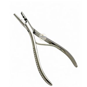 คีมต่อผม LUMINEX IMPEX แบบ 2 รู ด้ามสปริงคู่ ทรงลูกแพร์ ผลิตจากเหล็กกล้าไร้สนิมเยอรมันคุณภาพสูง น้ำหนักเบา เหมาะสำหรับงานเครื่องประดับ - Product Image 3