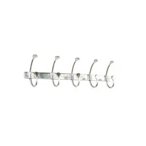 Tree Design Hanging Hooks Aluminum Silver Finished Perfect For Stylish <b>Home</b> Decorative <b>Storage</b> And <b>Organization</b> - Product Image 6