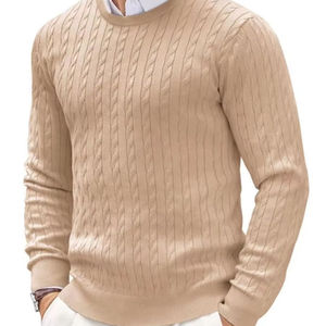 Sweat-shirt doublé décontracté chaud pour homme de haute qualité, manches longues, col rond, uni, brodé, 100% coton, 300g, automne-hiver - Product Image 5
